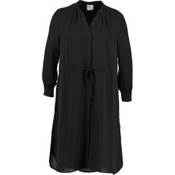 Sukienki hiszpanki: Selected Femme SFDAMINA 7/8 DRESS Sukienka koszulowa black