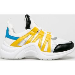 Answear - Buty. Białe buty sportowe damskie ANSWEAR, bez wzorów, z gumy, sportowe. W wyprzedaży za 49,90 zł.