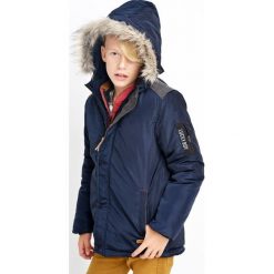 Nativo - Kurtka dziecięce 104-152 cm. Niebieskie kurtki chłopięce Nativo, z poliesteru, krótkie. W wyprzedaży za 219,90 zł.