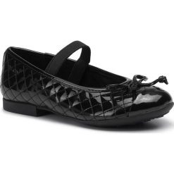 Baleriny GEOX - J Plie' B J5455B 000HH C9999 M Black. Czarne półbuty dziewczęce Geox. Za 239,00 zł.