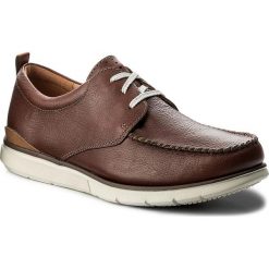 Półbuty CLARKS - Edgewood Mix 261337907 Mahogany Leather. Brązowe półbuty skórzane męskie Clarks. W wyprzedaży za 259,00 zł.