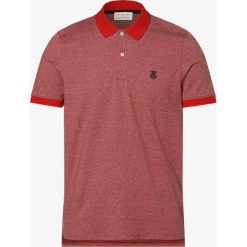 Selected - Męska koszulka polo – Slharo, czerwony. Czerwone koszulki męskie Selected, s, bez wzorów, bez rękawów. Za 129,95 zł.