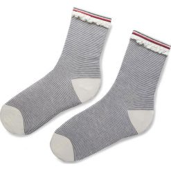 Skarpety Wysokie Damskie TOMMY HILFIGER - 383007001 White 300. Różowe skarpetki damskie marki TOMMY HILFIGER, l, z bawełny. Za 39,99 zł.