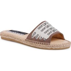 Espadryle MANEBI - A89180-MFN975-1504 Taupe. Pomarańczowe espadryle damskie Manebi, bez wzorów, ze skóry, bez obcasa. W wyprzedaży za 549,00 zł.