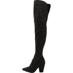 Buffalo Muszkieterki glitter black. Czarne bez kategorii marki Buffalo, z materiału. W wyprzedaży za 377,55 zł.