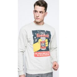 Blend - Bluza. Szare bejsbolówki męskie Blend, l, z nadrukiem, z bawełny, bez kaptura. W wyprzedaży za 139,90 zł.