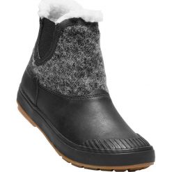 KEEN buty zimowe Elsa Chelsea Wp W black wool US 8 (38,5 EU). Czarne buty sportowe damskie Keen, bez wzorów, sportowe. W wyprzedaży za 285,00 zł.