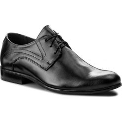 Półbuty GREGOR - 01077-ME-G00-LS Czarny. Czarne buty wizytowe męskie marki Gregor, ze skóry. W wyprzedaży za 199,00 zł.