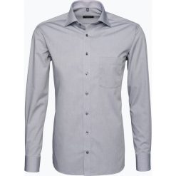 Eterna Modern Fit - Koszula męska niewymagająca prasowania, szary. Szare koszule męskie Eterna Modern Fit, m, bez wzorów, z bawełny, wizytowe, bez kołnierzyka, z długim rękawem. Za 229,95 zł.