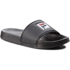 Klapki FILA - Palm Beach Slipper Wmn 1010341.25Y Black. Czarne klapki damskie Fila, bez wzorów, ze skóry ekologicznej, bez obcasa. W wyprzedaży za 109,00 zł.