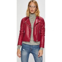 Jacqueline de Yong - Kurtka Esma. Szare kurtki damskie ramoneski marki Jacqueline de Yong, z materiału. Za 169,90 zł.