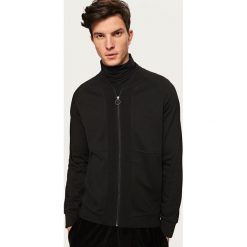 Bejsbolówki męskie: Sportowa bluza bomber – Czarny