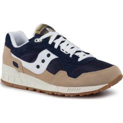 Sneakersy SAUCONY - Shadow 5000 S70404-20 Tan/Nvy/Wht. Brązowe sneakersy męskie Saucony, na co dzień, bez wzorów, z zamszu, klasyczne, bez zapięcia. W wyprzedaży za 349,00 zł.