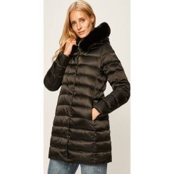 Geox - Kurtka puchowa. Czarne kurtki damskie Geox, bez wzorów, z poliesteru, długie. Za 1399,00 zł.