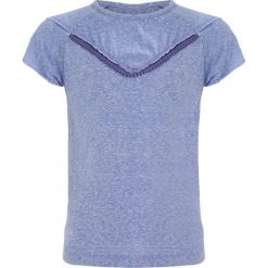 Zadig & Voltaire Tshirt z nadrukiem blue stone. Niebieskie t-shirty damskie marki Zadig & Voltaire, z nadrukiem, z bawełny. W wyprzedaży za 146,30 zł.