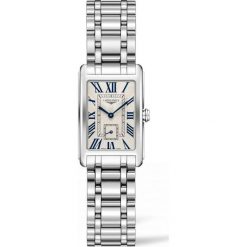 LONGINES DolceVita L5.255.4.71.6. Białe zegarki damskie marki LONGINES, ze stali. Za 4650,00 zł.