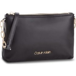 Torebka CALVIN KLEIN - Fold Ew Crossbody K60K604618 001. Czarne listonoszki damskie marki Calvin Klein, ze skóry ekologicznej. Za 449,00 zł.
