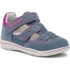 Sandały PRIMIGI - 3371555 S Jean. Szare sandały dziewczęce Primigi, z zamszu, bez zapięcia. W wyprzedaży za 179,00 zł.