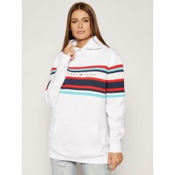 Bluza Tommy Jeans Colour Blocked DW0DW07980. Niebieskie bluzy damskie Tommy Jeans, xs, bez wzorów, z bawełny, bez rękawów, bez kaptura. W wyprzedaży za 459,00 zł.