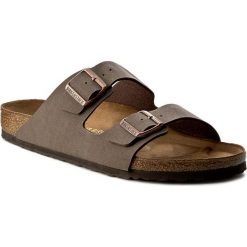 Klapki BIRKENSTOCK - Arizona 151181 Mocca. Pomarańczowe klapki męskie Birkenstock, ze skóry ekologicznej, bez zapięcia. Za 289,00 zł.