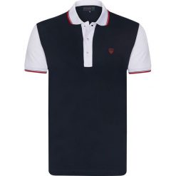 Koszulki polo: Koszulka polo „Crown” w kolorze granatowym