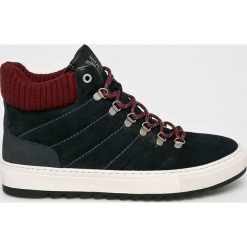 Marc O'Polo - Buty. Niebieskie halówki męskie marki Marc O'Polo, z gumy, na sznurówki. W wyprzedaży za 439,90 zł.