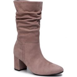 Kozaki GABOR - 35.801.14 Dark Rose. Różowe kozaki damskie Gabor, ze skóry, bez obcasa, na obcasie, bez zapięcia. Za 579,00 zł.