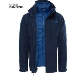 Kurtka The North Face Mountain Light Triclimate Jacket M Niebiesko-Granatowa. Niebieskie kurtki sportowe męskie The North Face, na zimę, m, bez wzorów, z gore-texu, bez kaptura, outdoorowe, gore-tex. Za 999,99 zł.