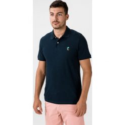 Jack & Jones Cobana Polo Koszulka Niebieski. Niebieskie podkoszulki męskie Jack & Jones, m, z haftami, z bawełny, polo, bez rękawów. Za 87,95 zł.