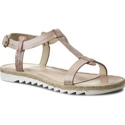 Espadryle BALDACCINI - 758500-C20 Tosca K-66/Mineral Puder. Różowe espadryle damskie marki Baldaccini, bez wzorów, ze skóry, bez obcasa. W wyprzedaży za 179,00 zł.