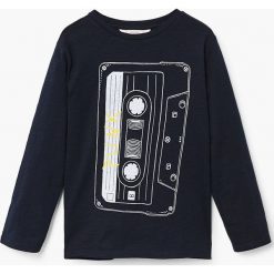 T-shirty chłopięce z długim rękawem: Mango Kids – Longsleeve dziecięcy Scott 104-164 cm