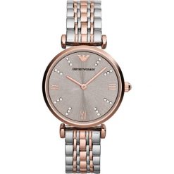 Emporio Armani - Zegarek AR1840. Szare zegarki damskie Emporio Armani, ze stali. W wyprzedaży za 1349,00 zł.