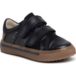 Sneakersy BARTEK - W-15607-6S/W18 Ocean. Niebieskie trampki chłopięce Bartek, bez wzorów, ze skóry, na rzepy. W wyprzedaży za 159,00 zł.