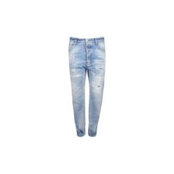 Jeansy straight leg Dsquared S71LB0613. Niebieskie jeansy męskie Dsquared, s, bez wzorów. Za 1299,00 zł.