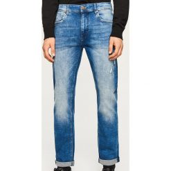 Jeansy slim fit - Niebieski. Niebieskie jeansy męskie slim marki Reserved. Za 169,99 zł.