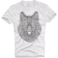 T-shirt męski UNDERWORLD Dash wolf. Szare t-shirty męskie Underworld, m, bez wzorów, z bawełny, bez kołnierzyka. Za 69,99 zł.