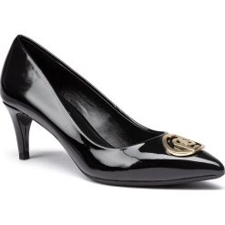 Szpilki LIU JO - Katia 2 SF0095 EX004 Black 22222. Czarne półbuty damskie Liu Jo, z aplikacjami, ze skóry ekologicznej, eleganckie, bez obcasa, na obcasie, bez zapięcia. Za 599,00 zł.