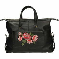 Torba - TA990 NERO. Żółte torebki klasyczne damskie Venezia, ze skóry. Za 299,00 zł.