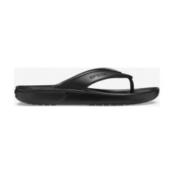 Crocs Classic II Japonki Czarny. Czarne klapki męskie Crocs, w paski, z tkaniny. Za 102,95 zł.