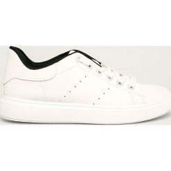 Answear - Buty. Białe buty sportowe damskie ANSWEAR, ze skóry ekologicznej. W wyprzedaży za 59,90 zł.