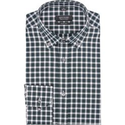 Koszula bexley 2682 długi rękaw slim fit zielony. Zielone koszule męskie Recman, m, bez wzorów, bez kołnierzyka, z długim rękawem. Za 95,99 zł.