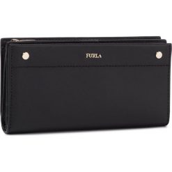 Duży Portfel Damski FURLA - Lady M 1026431 P PBV3 VFO Nero. Czarne portfele damskie Furla, bez wzorów, ze skóry. Za 739,00 zł.