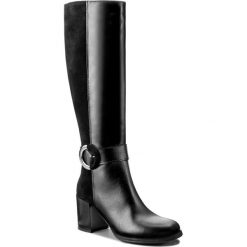 Kozaki SERGIO BARDI - Catanzaro FW127270717GM 601. Czarne kozaki damskie na obcasie marki Sergio Bardi, ze skóry. W wyprzedaży za 349,00 zł.