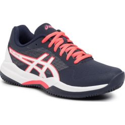 Buty ASICS - Gel-Game 7 Clay/Oc 1042A038 Peacoat/White 405. Niebieskie buty sportowe damskie Asics, bez wzorów, z tworzywa sztucznego, sportowe, tenisowe. Za 339,00 zł.