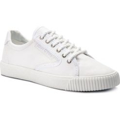 Sneakersy MARC O'POLO - 902 14433502 100 White 100. Białe półbuty damskie skórzane Marc O'Polo, bez wzorów, bez obcasa, na płaskiej podeszwie, bez zapięcia. Za 439,00 zł.