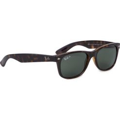 Okulary przeciwsłoneczne RAY-BAN - New Wayfarer 0RB2132 902/58 Brown/Green. Pomarańczowe okulary przeciwsłoneczne damskie Ray-Ban. W wyprzedaży za 519,00 zł.