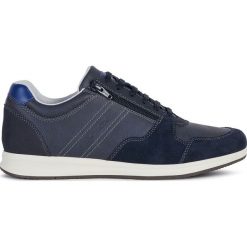Geox - Buty. Niebieskie sneakersy męskie Geox, na sznurówki. Za 349,90 zł.