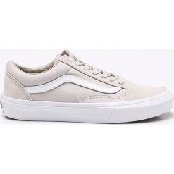 Vans - Tenisówki. Brązowe tenisówki damskie marki Vans, ze skóry, na sznurówki. W wyprzedaży za 239,90 zł.