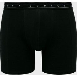Scotch & Soda - Bokserki (3-pack). Czarne bokserki męskie Scotch & Soda, bez wzorów, z elastanu. Za 169,90 zł.