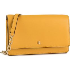 Torebka LAUREN RALPH LAUREN - Winston 19 431768088004 Sundnce. Żółte listonoszki damskie Lauren Ralph Lauren, bez wzorów, ze skóry, bez dodatków. W wyprzedaży za 479,00 zł.